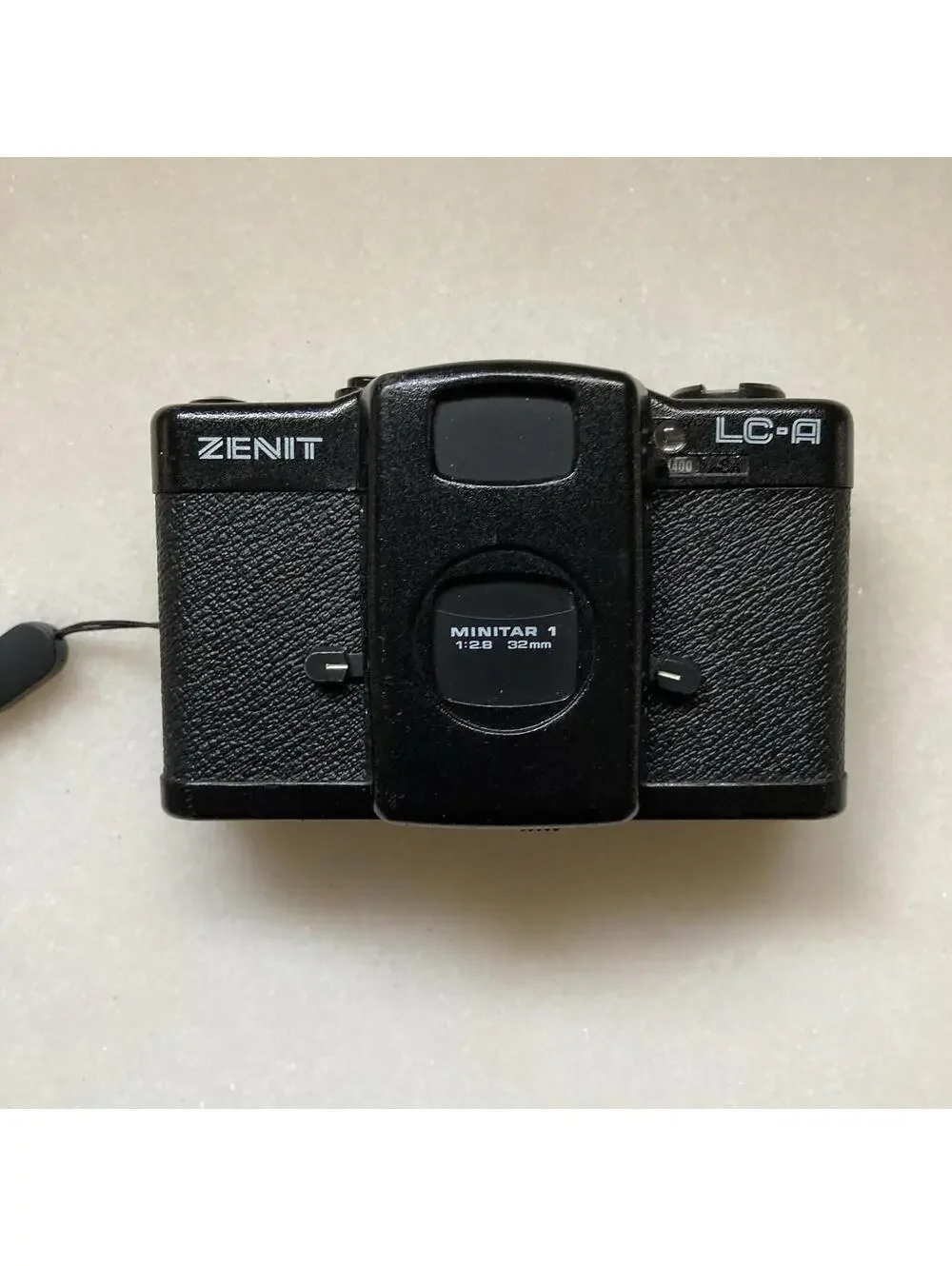 ZENIT LOMO LC-A Compact Automat Russian camera. RARE type with title ZENIT